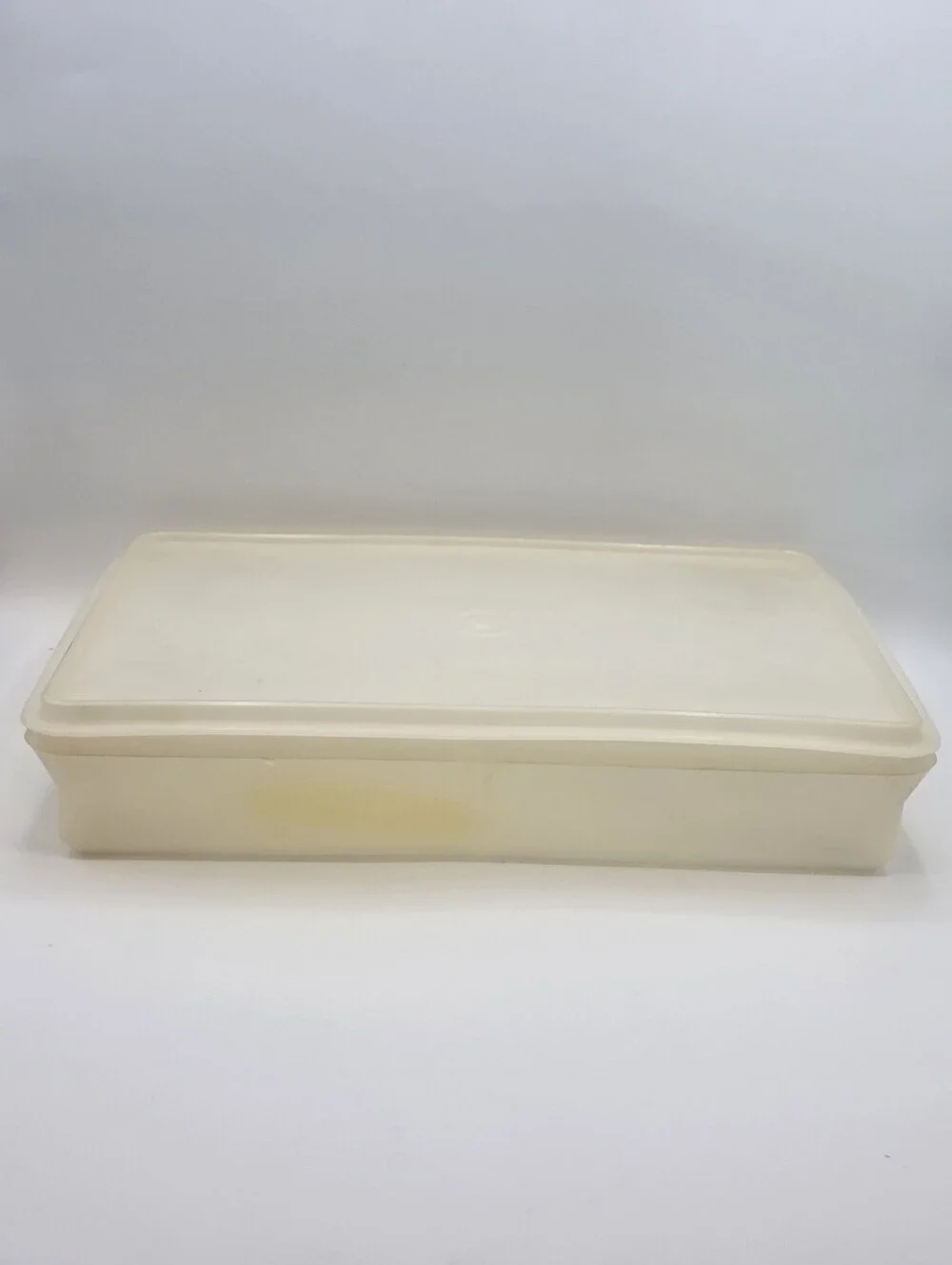 Vintage Tupperware Rectangular Food Storage Container with Lid